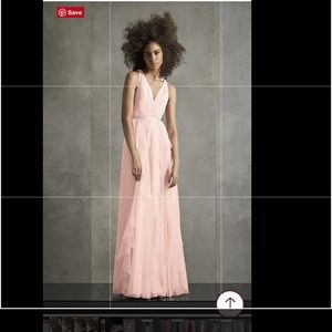 Bridesmaids Dress in Blush